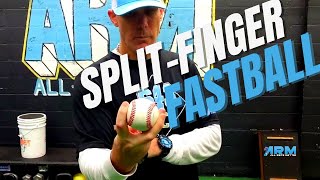 How to Grip amp Throw A SplitFinger Fastball [upl. by Randa]