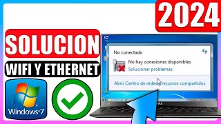 ✅Solucionar problemas de adaptador wifi y ethernet en windows 7  SOLUCION [upl. by Amias]