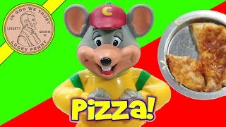 Chuck E Cheeses Pizza Factory Kids Oven Make Mini Chef Boyardee Pizza [upl. by Aicenad]