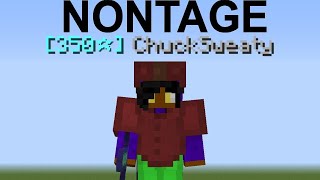 PVP GOD  350✫ BED WARS NONTAGE [upl. by Onig]