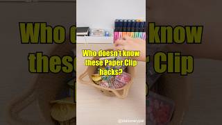 Who doesn’t know these paperclip hacks shorts [upl. by Yrrag]