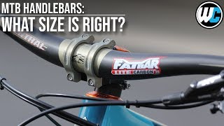 MTB Handlebars What Width Is Right For You [upl. by Dumanian]