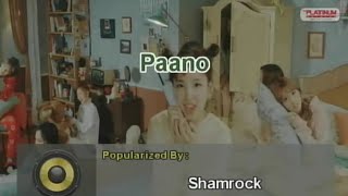 PAANO  Shamrock  Karaoke Version  Platinum Piano XL SD [upl. by Shaer]