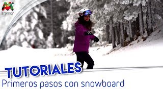 Primeros pasos con Snowboard  Grupo Aramón [upl. by Jillane]