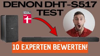 Denon DHTS517 312 Soundbar Test Erfahrungen Review deutsch [upl. by Htrow226]