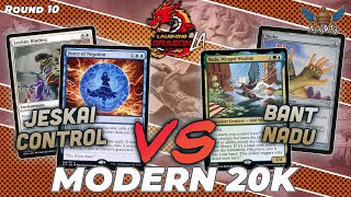 Jeskai Control vs Bant Nadu  MTG Modern  MXP Los Angeles Modern 20k  Round 10 [upl. by Poler640]