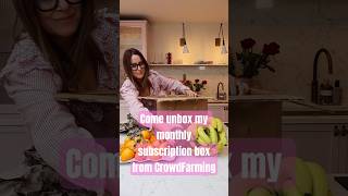 Come unbox my monthly subscription box from crowdfarming [upl. by Fenton]