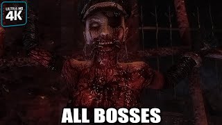 Clive Barkers Jericho  All Bosses With Cutscenes 4K UHD 60FPS PC [upl. by Ariet]