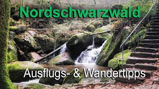 Ausflugs und Wandertipps im Nordschwarzwald  Meine Top Ten [upl. by Tertias]