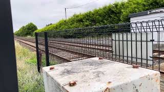 Lurgan Lake Street Level Crossing  County Armagh 17082024 [upl. by Ajnek]