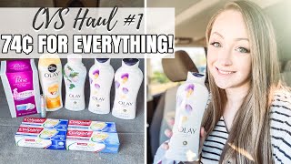 CVS COUPON HAUL ✨ 67613 CHEAP OLAY AND A HUGE MONEYMAKER ON TOOTHPASTE 🔥 [upl. by Venu]