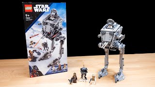 LEGO Star Wars Hoth ATST REVIEW  Set 75322 [upl. by Iamhaj]