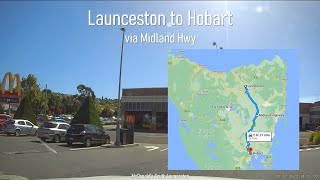 A drive from Launceston to Hobart Tasmania Australia [upl. by Annohsal]