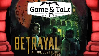 Game amp Talk  Betrayal at House on the Hill 3rd Edition [upl. by Quint380]