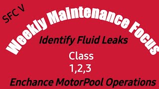 How to Identify class 123 Fluid leaks [upl. by Adnohsal]