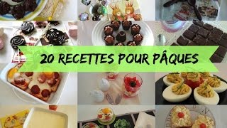 ❥ 20 recettes pour Pâques  Le Pays des Gourmandises [upl. by Yggam]