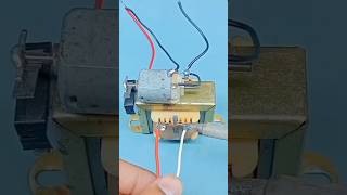 DC to AC voltage converter diy experiment shortvideo [upl. by Guildroy145]