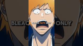 Another 3 USELESS Bleach Facts bleach bleachanime anime [upl. by Audrit]