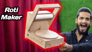 कबाड़ से बनाया Roti Maker machine  How to Make Roti Maker  Chapati  Puri Maker [upl. by Janeva]