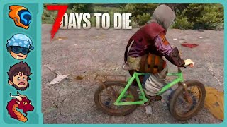 We Started A PostApocalyptic Bike Gang  7 Days To Die [upl. by Benioff]