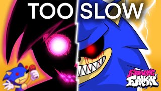 SonicEXE vs Evil BF amp Sunky “TOO SLOW”  FNF ANIMATION [upl. by Onibas327]