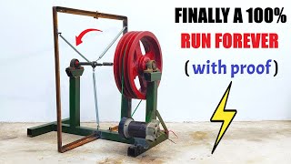 Build Flywheel Spring Machine Make Electricity Free Energy Generator 220v Perpetual Motion [upl. by Suolekcin423]