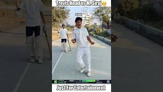 Mohammed siraj vs Travis head😉 shorts cricket [upl. by Raseda]