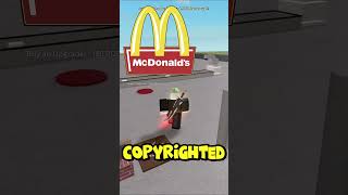 Mcdonalds in Roblox roblox gaming shorts [upl. by Anicnarf]