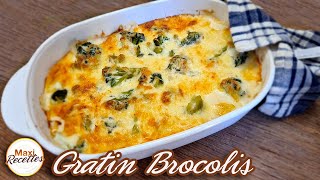 Gratin de Brocolis à la Béchamel  Recette Facile et Rapide [upl. by Thorne]