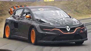 600Hp Renault Mégane RS RX  SPECTACULAR HillClimb Run [upl. by Kezer]