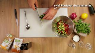 dmBio recept  Tabule salata [upl. by Wey734]