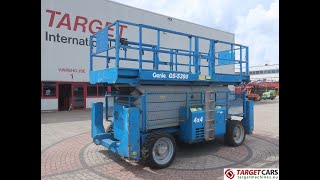 780770 GENIE GS5390 RT SCISSOR GS5390 4x4 LIFT DIESEL WORK LIFT 1815CM GS900743854 1006 2995H [upl. by Drucilla]