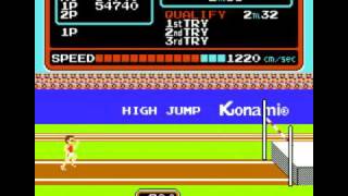 Famicom Hyper Sports ハイパースポーツ 1Loop PLAY [upl. by Morrill]