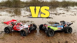 XLF F16 vs Wltoys 144001 RC Car  Wltoys 14401 Speed Test  RC Car 60 KMh [upl. by Tneicniv546]