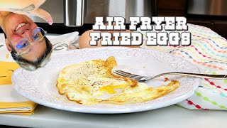 How to Make Fried Eggs in an Air Fryer [upl. by Blackington]