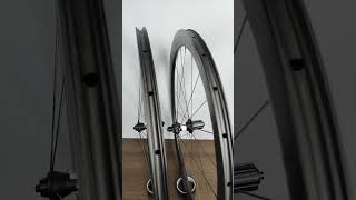 45mm rims with DT Swiss 350 hub Carbon Rim brake wheelset serenadebikes [upl. by Ahsain178]