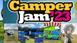 Camper jam 2023 4K Fantastic weekend festival with a touch of Rain 😂 [upl. by Nalani635]