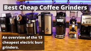 Best Coffee Grinders Under £200 A Rundown of the Best Cheap Electric Burr Grinders [upl. by Valentijn]