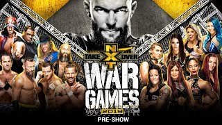 NXT TakeOver WarGames 2019 PreShow Nov 23 2019 [upl. by Nhguavad]