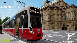 TramSim Vienna  The Tram Simulator  Gameplay [upl. by Gnous]