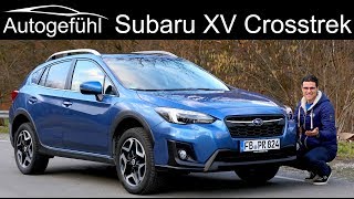 Subaru XV Crosstrek FULL REVIEW allnew generation neu 2019 2018  Autogefühl [upl. by Hegarty]