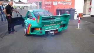 Kremer Porsche 935 K2 start upEngine warm up sound [upl. by Lou]