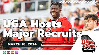 UGAs 2025 class could be at crossroads after major recruiting weekend  DawgNation Daily [upl. by Yrad]