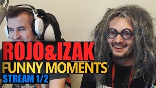 Funny Moments IZAK amp ROJO  STREAM 2 12 [upl. by Tallulah]