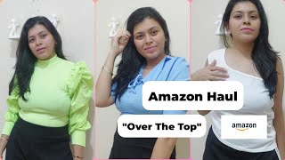 Most latest Amazon Haul Video  Its A Must watch 😍 Super affordable Tops amazonhaul yt youtuber [upl. by Domini]