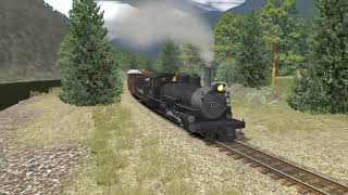 Train Simulator Classic Cascade Canyon to Needleton [upl. by Nivar356]