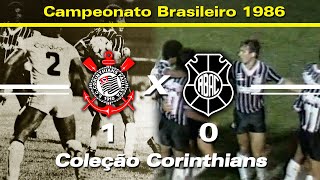 Corinthians 1 x 0 Rio BrancoES  28  01  1987  Brasileirão 86 [upl. by Carolus]