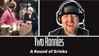 American Reacts to The Two Ronnies Round of Drinks Four Ronnies Friday  Comedy Reaction [upl. by Neiv]