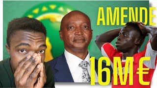 La CAF répond au Sénégalais Crépin Diatta KEVIN ZEBE [upl. by Aiblis]