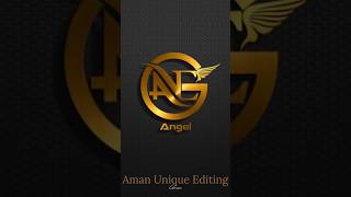 Angel name logo design comment your name for nestviral trending edit short videos [upl. by Desdamona712]